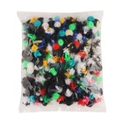 Клипсы и пистоны крепежные, 17 видов, набор 30 шт. - Фото 4