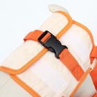Ремень вспомогательный для задних лап, размер S (ОТ 26-30 см, вес 15-25 кг), оранжевый - Фото 3