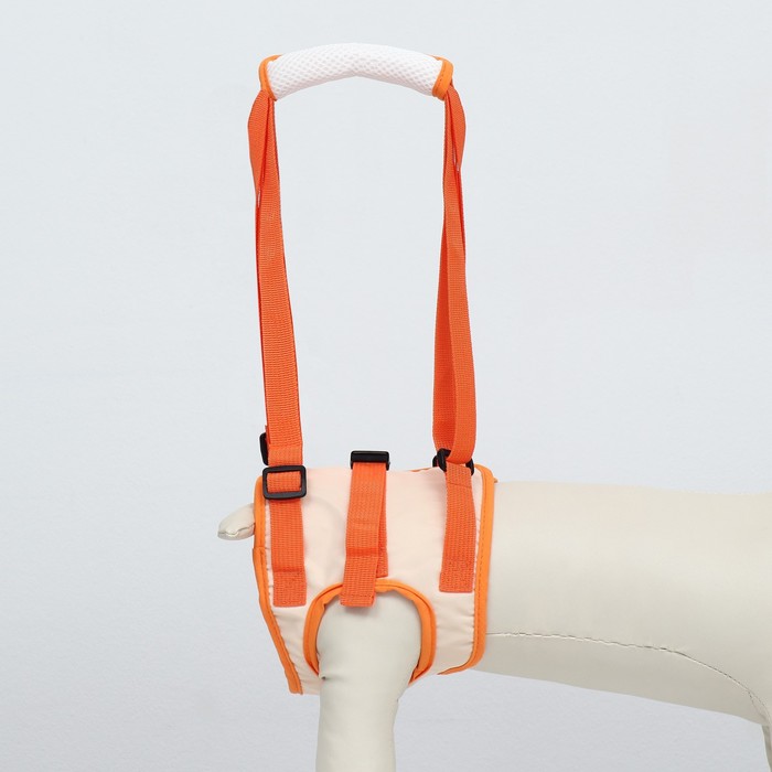 Ремень вспомогательный для задних лап, размер M (ОТ 56-66 см, вес 25-40 кг), оранжевый