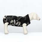 Попона послеоперационная, хлопок, размер XXL (ДС 56, ОГ 78-88 см, вес 40-60 кг), камуфляж - Фото 2