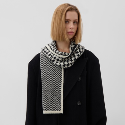 Шарф женский шерстяной MINAKU, размер 20×150 см