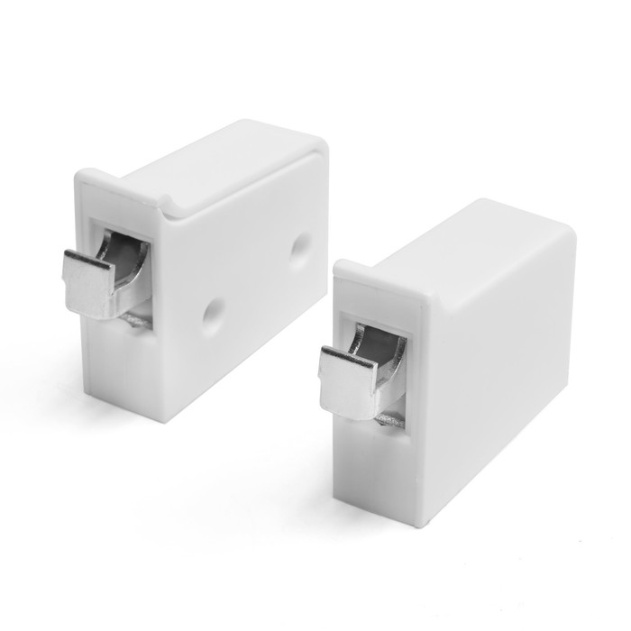 Навес мебельный для подвешивания кухонных шкафов “P01“, белый, нагрузка 100 кг на пару, набор 2 шт.