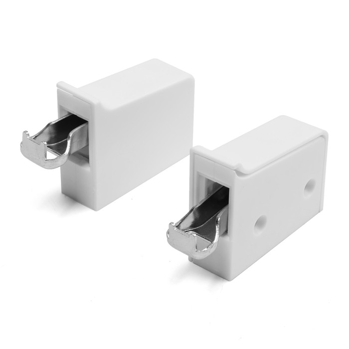 Навес мебельный для подвешивания кухонных шкафов “P02“, белый, нагрузка 100 кг на пару, набор 2 шт.