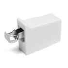 Навес мебельный для подвешивания кухонных шкафов “P02“, белый, нагрузка 100 кг на пару, набор 2 шт. - Фото 6