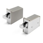 Навес мебельный для кухонных шкафов «P02», серый, нагрузка 100 кг на пару, набор 2 шт. - Фото 4