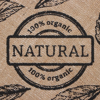 Набор салфеток «Этель» Natural, 4 шт., d=38, джут