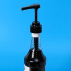 Помпа - дозатор для сиропа, черная, универсальная, (31-32мм) 10 мл - фото 11020838