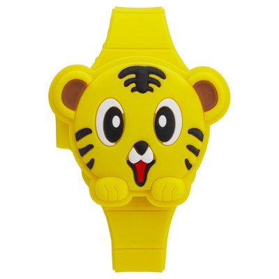 Часы наручные электронные «Тигренок», детские, ремешок l-22.5 см