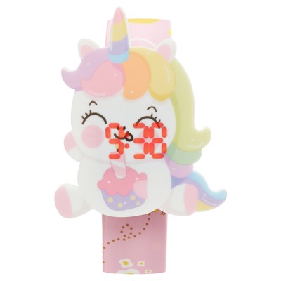 Часы наручные электронные «Единорог», детские, ремешок l-22.5 см