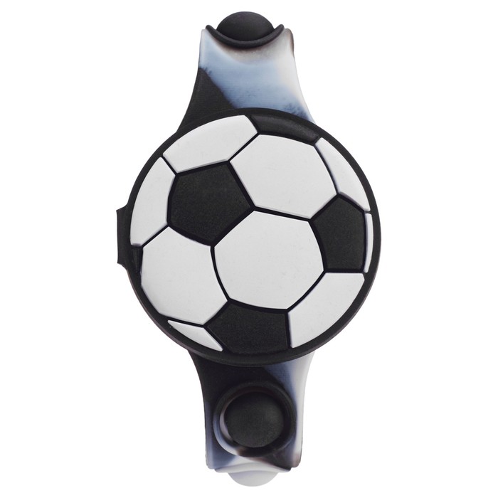 Часы наручные электронные, детские, "Футбольный мяч", ремешок pop-it, l-22.5 см - Фото 1