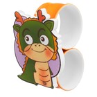 Часы наручные электронные «Дракончик», детские, ремешок силикон - Фото 2