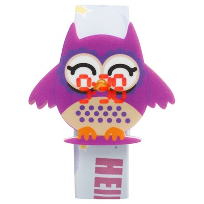 Часы наручные электронные «Совёнок», детские, ремешок l-22.5 см