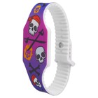 Часы наручные электронные «Черепа», детские, ремешок l-22.5 см - Фото 2