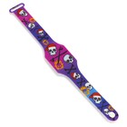 Часы наручные электронные «Черепа», детские, ремешок l-22.5 см - Фото 3