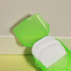 Мыло листовое, в пластинах, 18 (± 2) шт., в футляре, зелёное - Фото 5