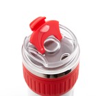 Термокружка, 400 мл, New design, сохраняет тепло до 8 ч, красная - Фото 4