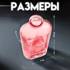 Диффузор для эфирных масел «Вог», 200 мл, прозрачный розовый, 4×7×15 см - Фото 2