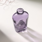 Диффузор для эфирных масел «Вог», 200 мл, прозрачный сиреневый, 4×7×15 см - Фото 5