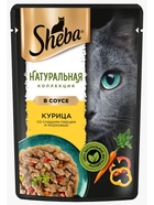 Влажный корм Sheba для кошек, пауч, курица/паприка, 75 г - Фото 1