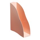Лоток для бумаг вертикальный СТАММ "Дельта", ширина 85 мм, розовый - Фото 1