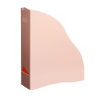 Лоток для бумаг вертикальный СТАММ "Дельта", ширина 85 мм, розовый - Фото 2