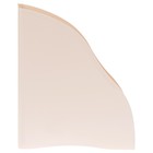 Лоток для бумаг вертикальный СТАММ "Дельта", ширина 85 мм, розовый - Фото 3