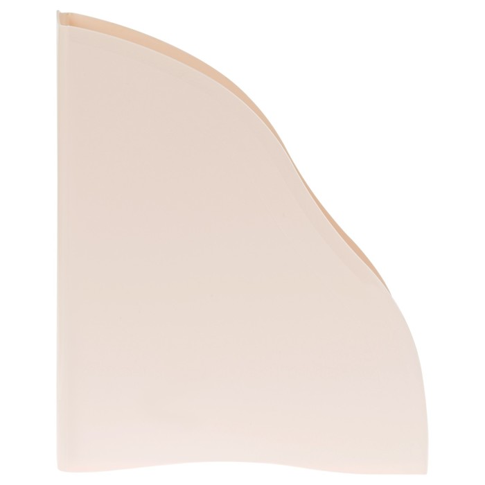 Лоток для бумаг вертикальный СТАММ "Дельта", ширина 85 мм, розовый