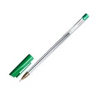 Ручка шариковая СТАММ "800", узел 0.7 мм, зелёная - Фото 3