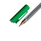 Ручка шариковая СТАММ "800", узел 0.7 мм, зелёная - Фото 4