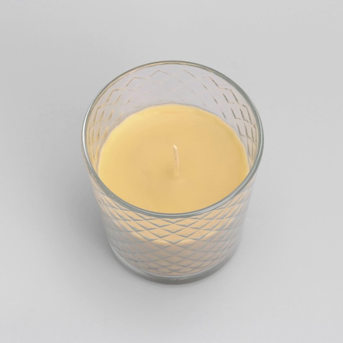 Свеча ароматическая в стакане "Рождественский пряник", подарочная упаковка, 8х8,5 см, 30 ч