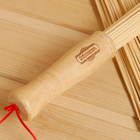 Набор веников массажных из бамбука (2 шт), 60 см, прут 0.2 см - Фото 5