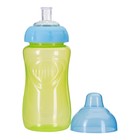 Поильник-непроливайка с мягким носиком, 300 мл, от 6 мес., цвета МИКС - Фото 13