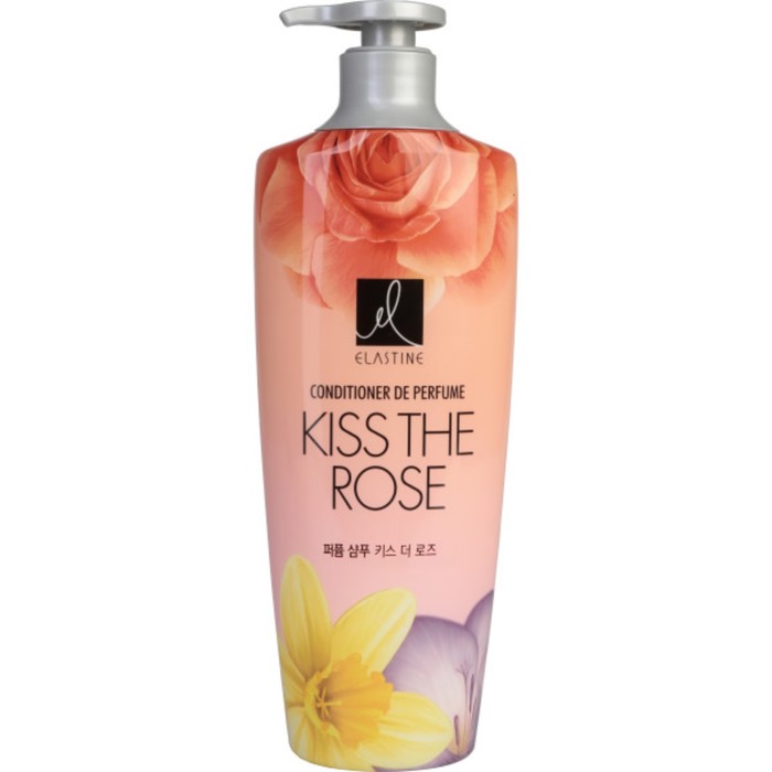 Кондиционер для всех типов волос Elastine Perfume Kiss the rose, парфюмированный, 600 мл