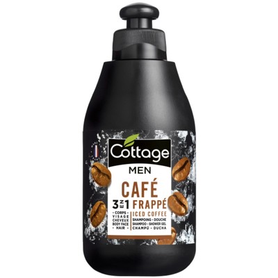 Шампунь и гель для тела и волос мужской Cottage Iced Coffee «Холодное кофе», 250 мл