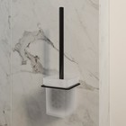 Ёрш для туалета IDDIS Slide, 103х113х336 мм, матовое стекло - Фото 3