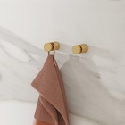 Комплект одинарных крючков IDDIS Perirs PET2G01i41, цвет матовое золото - Фото 2