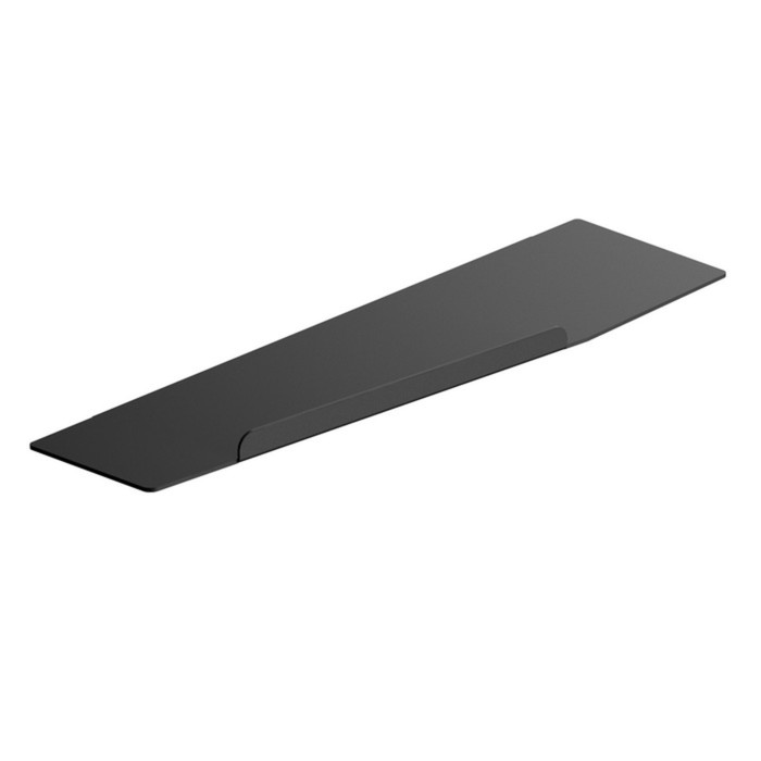 Полка IDDIS Slide SLIBS00i44, 400х112х37 мм, чёрный, нержавеющая сталь - Фото 1