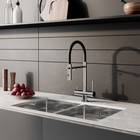 Смеситель для кухни IDDIS Ace, с фильтром и гибким изливом, хром - Фото 7