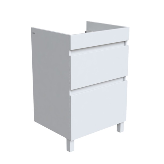 Тумба напольная для стиральной машины IDDIS Optima Home, 120 см, белая - Фото 1