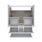 Тумба напольная для стиральной машины IDDIS Optima Home, 120 см, белая - Фото 4