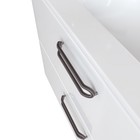 Тумба подвесная с раковиной IDDIS Brick BRI10W1i95K, 100 см, белая - Фото 3