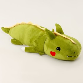 Мягкая игрушка "Дракон", 150 см, цвет зеленый
