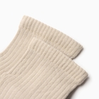 Носки женские махровые KAFTAN размер 36-39 (23-25 см), бежевый - фото 43885001