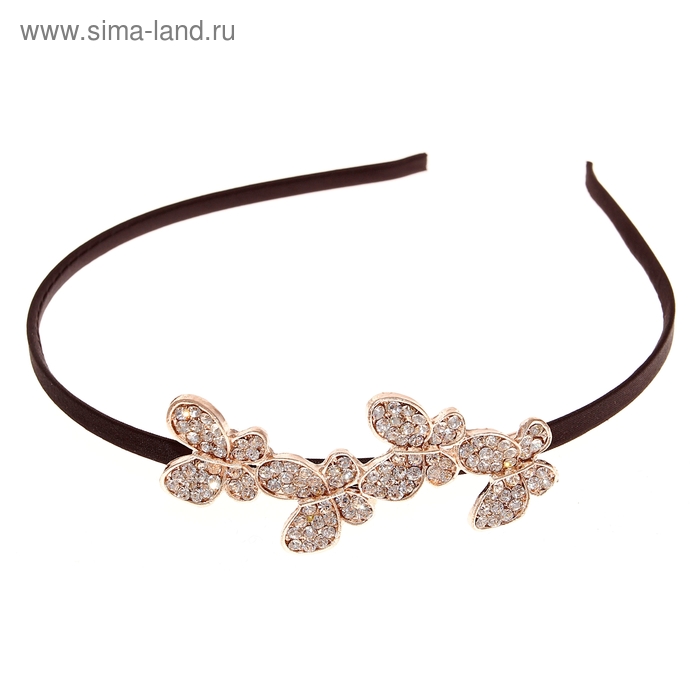 ободок для волос "Ореон" бабочки - Фото 1
