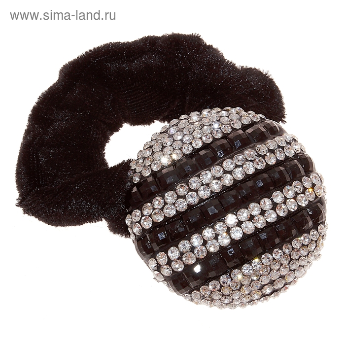 резинка для волос "Лунное свечение" круг - Фото 1