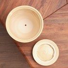 Горшок цветочны Арго №2, Бежевый 2,8 л - фото 23174966