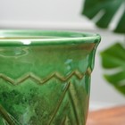 Горшок цветочны Арго №2, Зеленый 2,8 л - фото 23174973