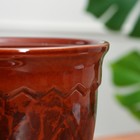 Горшок цветочны Арго №2, Коричневый 2,8 л - фото 23174977