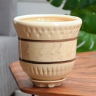 Горшок цветочный Крит №3, Белый 3,7 л, МИКС - фото 23175003