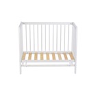 Кроватка детская приставная Фея 100 «Лео», цвет белый - фото 119048352 Кроватка детская приставная Фея 100 «Лео», цвет белый - фото 119048352